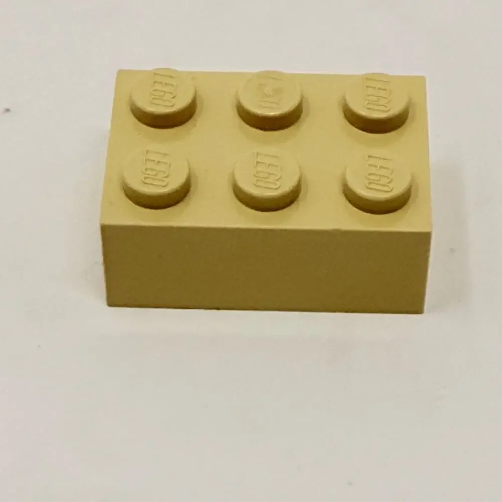 LEGO BrickSwag #BrickSwag December 2016 Printed Tan 2x3 Brick Promo Collectible - Picture 3 of 7